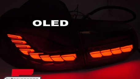 OLED Full LED stražnja svjetla SEQ žmigavci (smoke) / VW Golf 6 VI (2008-2013), LDVWU9