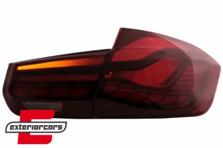 OLED stražnja svjetla SEQ žmigavci (crvena) / BMW serije 3 F30 F35 F80 (2011-2019), LDBMK9