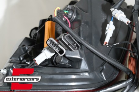 OLED stražnja svjetla SEQ žmigavci (crvena) / BMW serije 3 F30 F35 F80 (2011-2019), LDBMK9