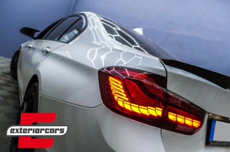 OLED stražnja svjetla SEQ žmigavci (crvena) / BMW serije 3 F30 F35 F80 (2011-2019), LDBMK9