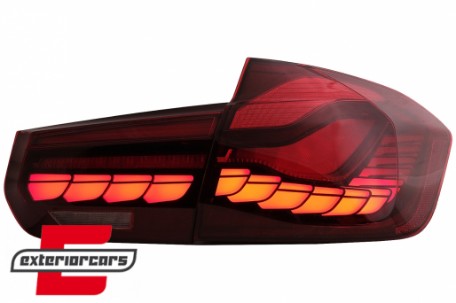 OLED stražnja svjetla SEQ žmigavci (crvena) / BMW serije 3 F30 F35 F80 (2011-2019), LDBMK9