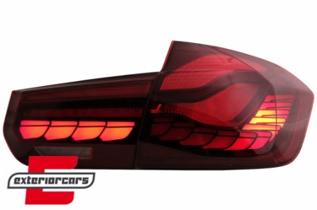 OLED stražnja svjetla SEQ žmigavci (crvena) / BMW serije 3 F30 F35 F80 (2011-2019), LDBMK9