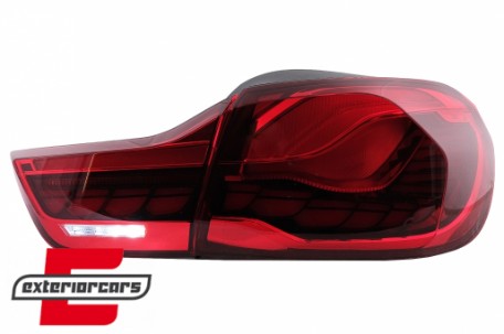 OLED stražnja svjetla SEQ žmigavci (crvena) / BMW serije 4 F32 F33 F36 M4 F82 F83 (2013-03.2019), LDBML7