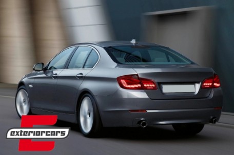 OLED stražnja svjetla SEQ žmigavci (crvena/kristal) / BMW serije 5 F10 (2011-2017), LDBMK5