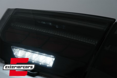 OLED stražnja svjetla SEQ žmigavci (smoke) / BMW serije 3 F30 F35 F80 (2011-2019), LDBML0