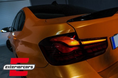 OLED stražnja svjetla SEQ žmigavci (smoke) / BMW serije 3 F30 F35 F80 (2011-2019), LDBML0