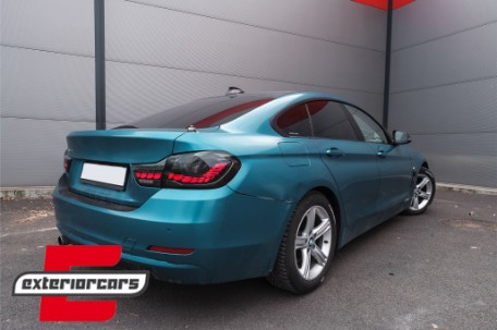 OLED stražnja svjetla SEQ žmigavci (smoke) / BMW serije 4 F32 F33 F36 M4 F82 F83 (2013-03.2019), LDBML8