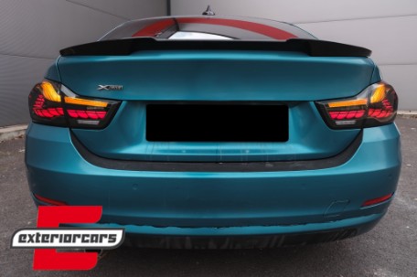 OLED stražnja svjetla SEQ žmigavci (smoke) / BMW serije 4 F32 F33 F36 M4 F82 F83 (2013-03.2019), LDBML8