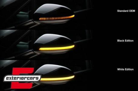 OSRAM Dinamički Full LED žmigavci retrovizora LEDriving DMI (crna) / Audi A4 S4 RS4 B9 (2015-) Audi A5 S5 RS5 F5 (2017-), LEDDMI8W0BKS