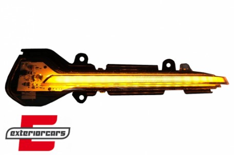 OSRAM Dinamički Full LED žmigavci retrovizora LEDriving DMI (crna) / Seat Leon 5F (2012-) Ibiza KJ (2018-) Arona KJ (2018-), LEDDMI5F0BKS