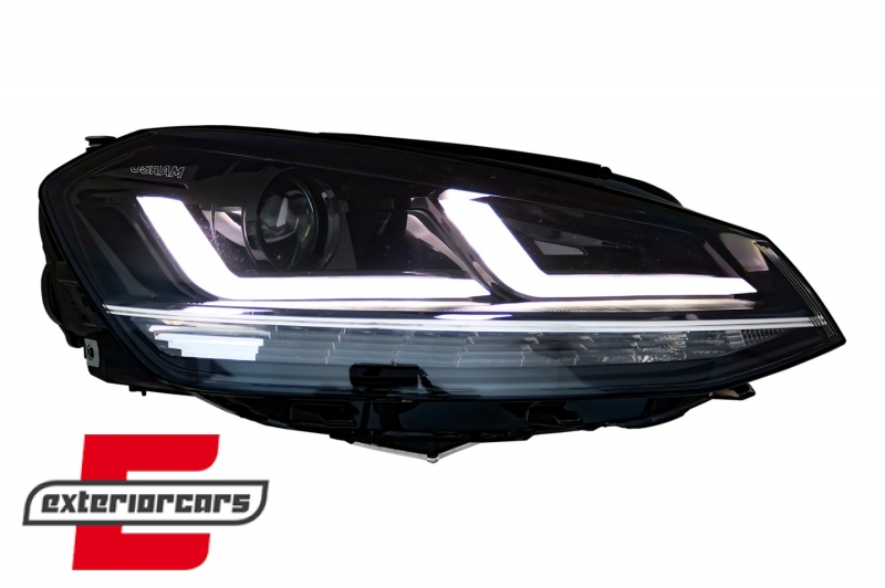 Osram full LED prednja svjetla LEDriving (chrome) / VW Golf 7 VII (2012-2017), LEDHL103-CM
