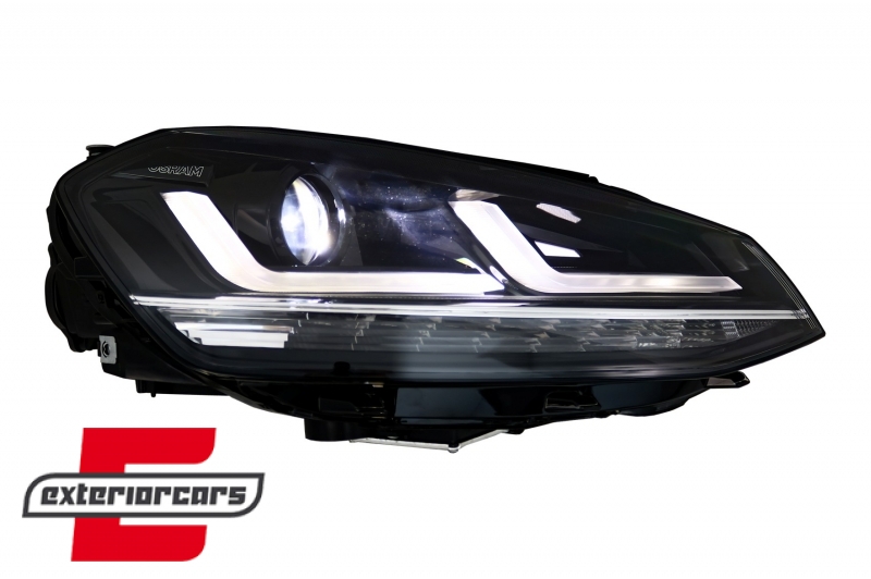 Osram full LED prednja svjetla LEDriving (chrome) / VW Golf 7 VII (2012-2017), LEDHL103-CM