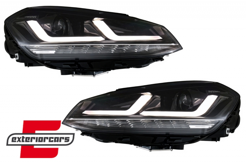 Osram full LED prednja svjetla LEDriving (crna) / VW Golf 7 VII (2012-2017), LEDHL103-BK