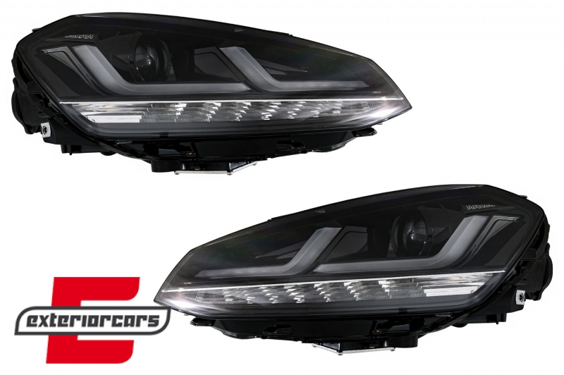 Osram full LED prednja svjetla LEDriving (crna) / VW Golf 7 VII (2012-2017), LEDHL103-BK