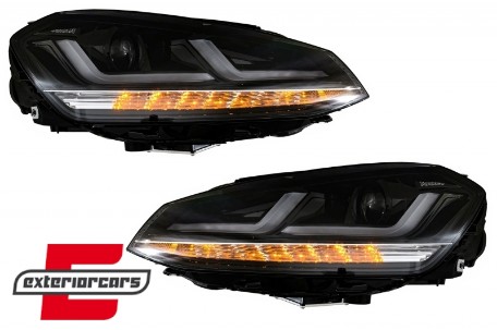 Osram full LED prednja svjetla LEDriving (crna) / VW Golf 7 VII (2012-2017), LEDHL103-BK