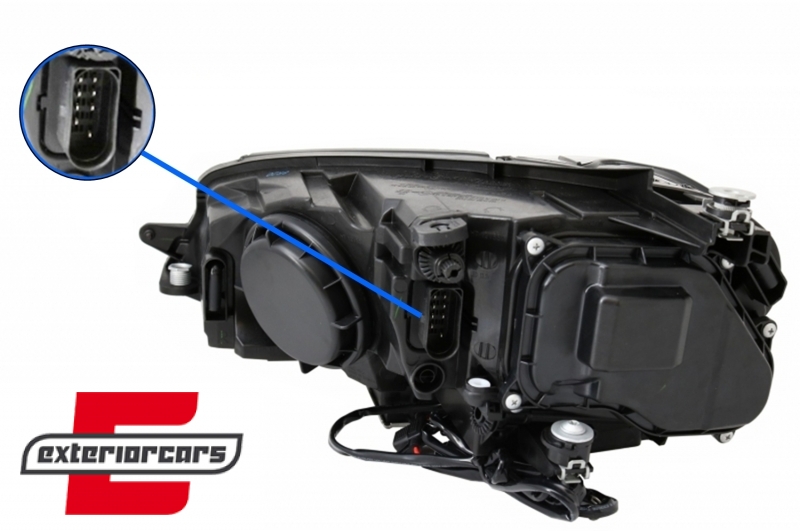Osram full LED prednja svjetla LEDriving (crna) / VW Golf 7 VII (2012-2017), LEDHL103-BK