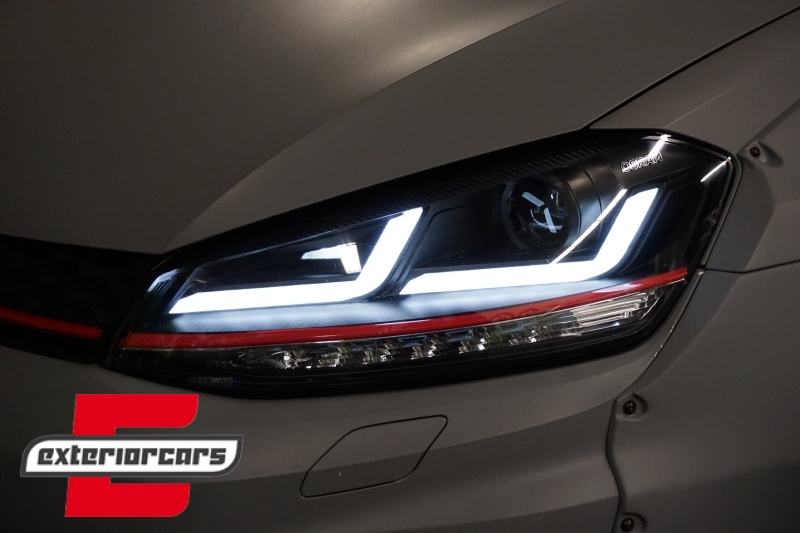 Osram full LED prednja svjetla LEDriving GTI dizajn (crvena) / VW Golf 7 VII (2012-2017), LEDHL103-GTI