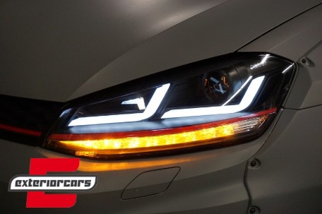 Osram full LED prednja svjetla LEDriving GTI dizajn (crvena) / VW Golf 7 VII (2012-2017), LEDHL103-GTI