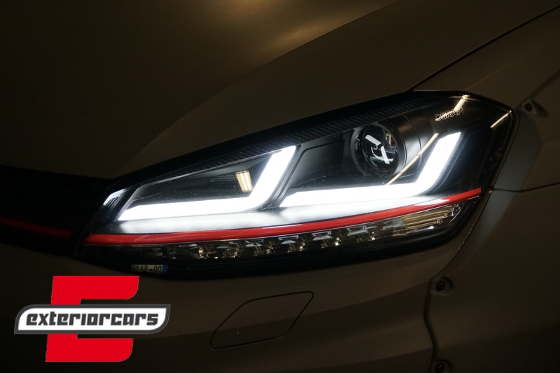 Osram full LED prednja svjetla LEDriving GTI dizajn (crvena) / VW Golf 7 VII (2012-2017), LEDHL103-GTI