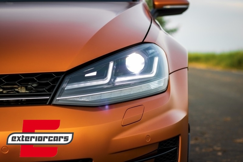 Osram Full LED prednja svjetla LEDriving LED SEQ žmigavci (chrome) / VW Golf 7 VII (2012-2017), LEDHL104-CM