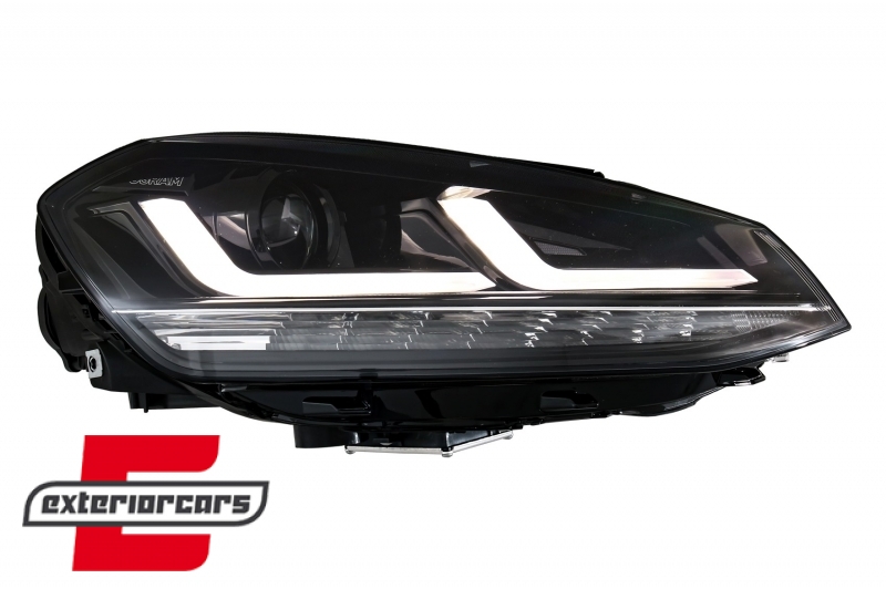 Osram Full LED prednja svjetla LEDriving LED SEQ žmigavci (crna) / VW Golf 7 VII (2012-2017), LEDHL104-BK