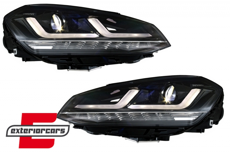 Osram Full LED prednja svjetla LEDriving LED SEQ žmigavci (crna) / VW Golf 7 VII (2012-2017), LEDHL104-BK