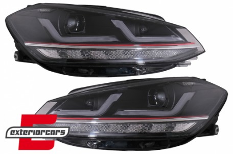 OSRAM Full LED prednja svjetla LEDriving SEQ žmigavci GTI look / VW Golf 7.5 Facelift (2017-2020), LEDHL109-GTI