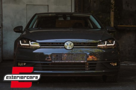 OSRAM Full LED prednja svjetla LEDriving SEQ žmigavci GTI look / VW Golf 7.5 Facelift (2017-2020), LEDHL109-GTI