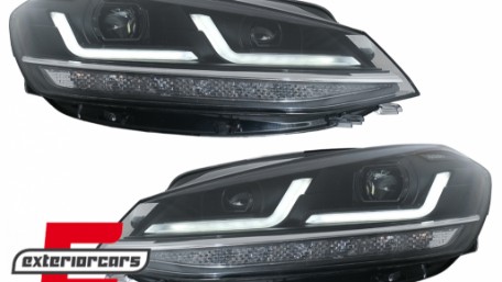 Osram Full LED prednji farovi LEDriving SEQ žmigavci / VW Golf 7.5 Facelift (2017-2020), LEDHL109-BK