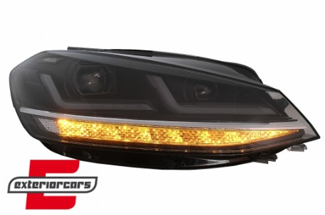 Osram Full LED prednji farovi LEDriving SEQ žmigavci / VW Golf 7.5 Facelift (2017-2020), LEDHL109-BK