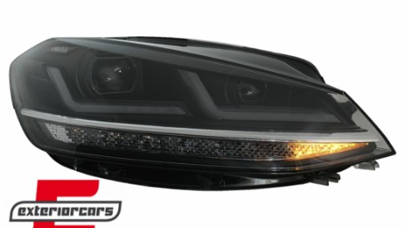 Osram Full LED prednji farovi LEDriving SEQ žmigavci / VW Golf 7.5 Facelift (2017-2020), LEDHL109-BK