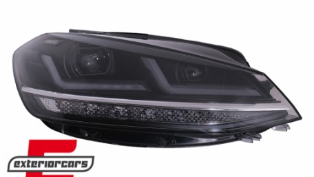 Osram Full LED prednji farovi LEDriving SEQ žmigavci / VW Golf 7.5 Facelift (2017-2020), LEDHL109-BK