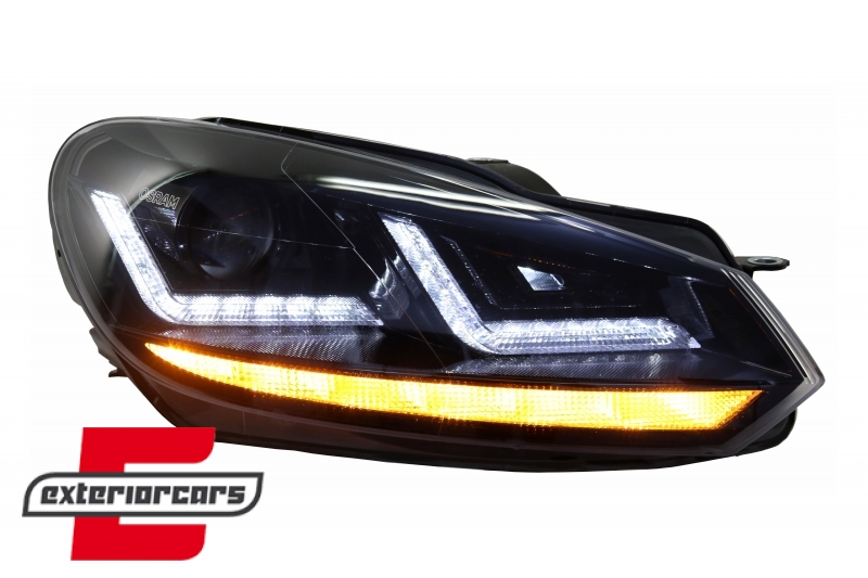 OSRAM LEDriving FULL LED paket farova Dinamički Sekvencijalni žmigavci / VW Golf 6 VI (2008-2012), COLEDTL102BK