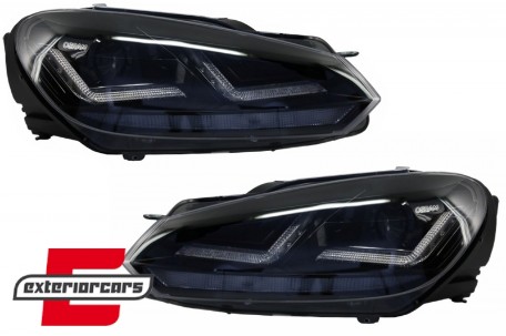 OSRAM LEDriving FULL LED paket farova Dinamički Sekvencijalni žmigavci / VW Golf 6 VI (2008-2012), COLEDTL102BK