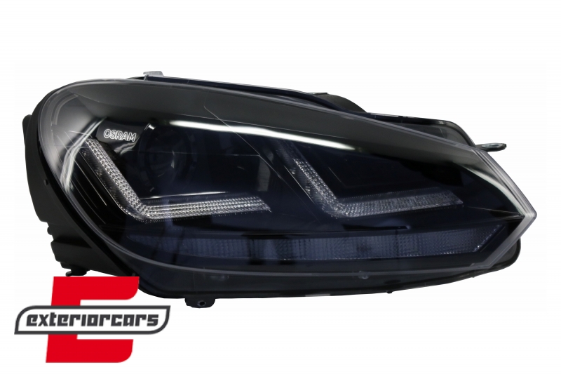 OSRAM LEDriving FULL LED paket farova Dinamički Sekvencijalni žmigavci / VW Golf 6 VI (2008-2012), COLEDTL102BK