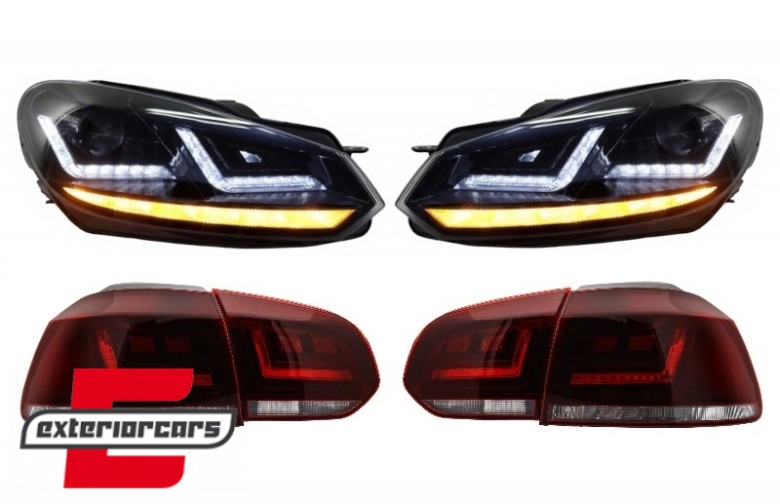 OSRAM LEDriving FULL LED paket farova SEQ žmigavci / VW Golf 6 VI (2008-2012), COLEDTL102CM