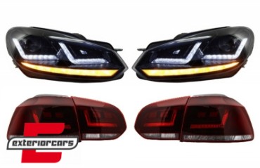 OSRAM LEDriving FULL LED paket farova SEQ žmigavci / VW Golf 6 VI (2008-2012), COLEDTL102CM
