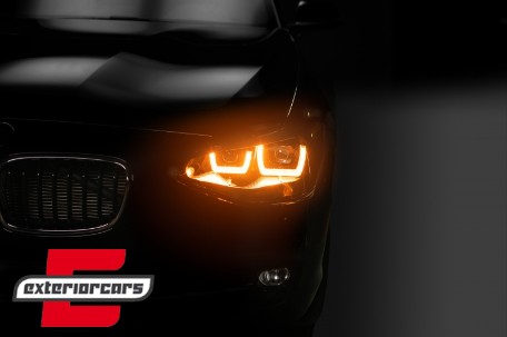 Osram LEDriving Full LED prednja svjetla (crna) / BMW serije 1 F20 F21 (06.2011-03.2015), LEDHL108-BK