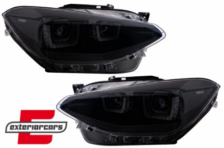 Osram LEDriving Full LED prednja svjetla (crna) / BMW serije 1 F20 F21 (06.2011-03.2015), LEDHL108-BK