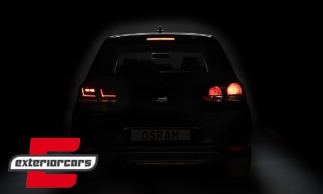 OSRAM LEDriving FULL LED stražnja svjetla Dinamički Sekvencijalni žmigavci / VW Golf 6 VI (2008-2012), LEDTL102-CL