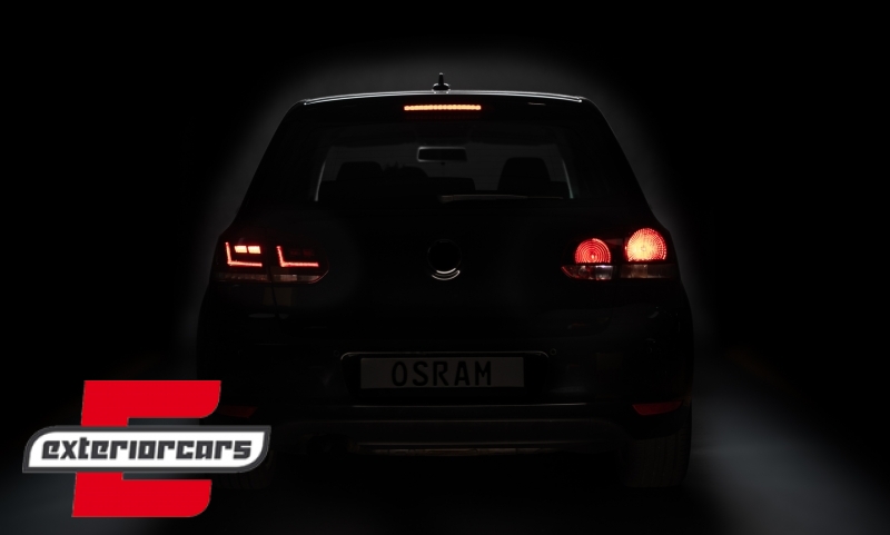 OSRAM LEDriving FULL LED stražnja svjetla Dinamički Sekvencijalni žmigavci / VW Golf 6 VI (2008-2012), LEDTL102-CL