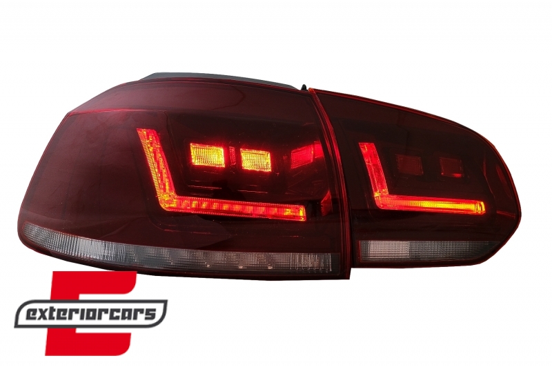 OSRAM LEDriving FULL LED stražnja svjetla Dinamički Sekvencijalni žmigavci / VW Golf 6 VI (2008-2012), LEDTL102-CL