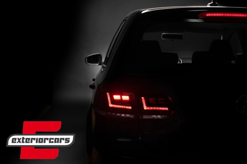OSRAM LEDriving FULL LED stražnja svjetla Dinamički Sekvencijalni žmigavci / VW Golf 6 VI (2008-2012), LEDTL102-CL