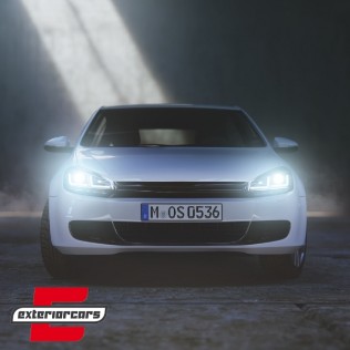 OSRAM prednja svjetla LEDriving LED Dynamic žmigavci (crna) / VW Golf 6 VI (2008-2012), LEDHL102-BK