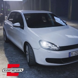 OSRAM prednja svjetla LEDriving LED Dynamic žmigavci (crna) / VW Golf 6 VI (2008-2012), LEDHL102-BK