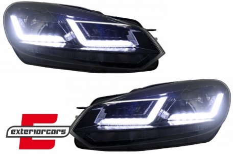 OSRAM prednja svjetla LEDriving LED Dynamic žmigavci (crna) / VW Golf 6 VI (2008-2012), LEDHL102-BK