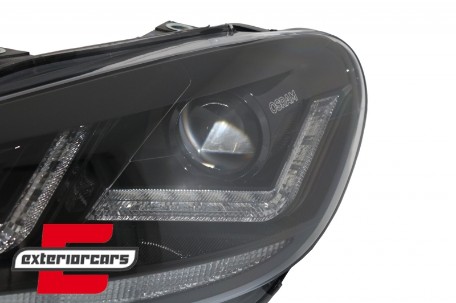 OSRAM prednja svjetla LEDriving LED Dynamic žmigavci (crna) / VW Golf 6 VI (2008-2012), LEDHL102-BK