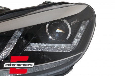 OSRAM prednja svjetla Xenon LEDriving LED SEQ žmigavci (chrome) / VW Golf 6 VI (2008-2012), LEDHL102-CM