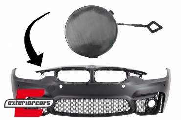 Poklopac kuke za vuču prednji branik EVO dizajn / BMW serije 3 F30 F31 (2011-2019), THCFBBMF30EVO