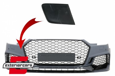 Poklopac kuke za vuču prednji branik Quattro RS4 dizajn / AUDI A4 B9 8W limuzina karavan (2016-2018), THCFBAUA4B9